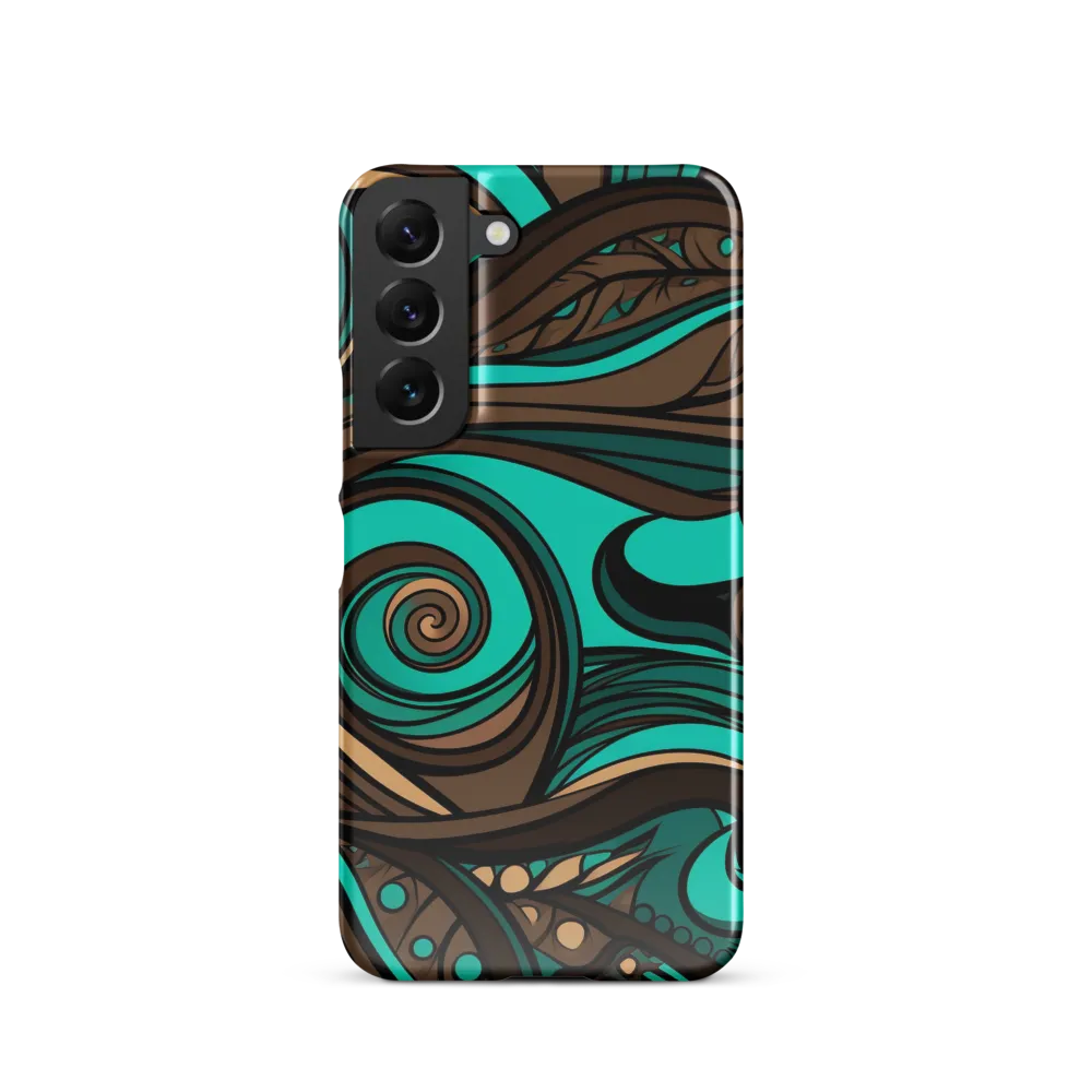 Fluctuating Currents | Phone Case |  S22 | Snap Case | Glossy