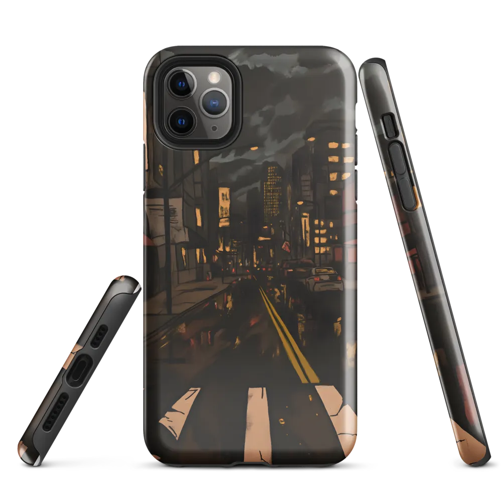 A Night in the Urban Jungle | Phone Case |  11 Pro Max | Tough Case | Glossy