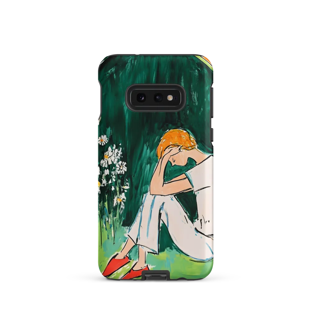 Silent Sorrow | Phone Case |  S10e | Tough Case | Matte