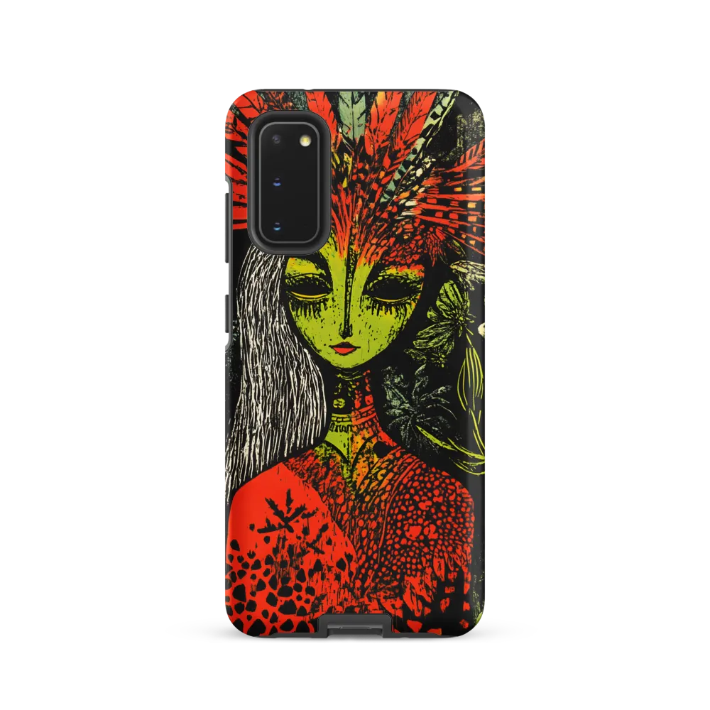 Mystical Flora: A Surreal Portrait