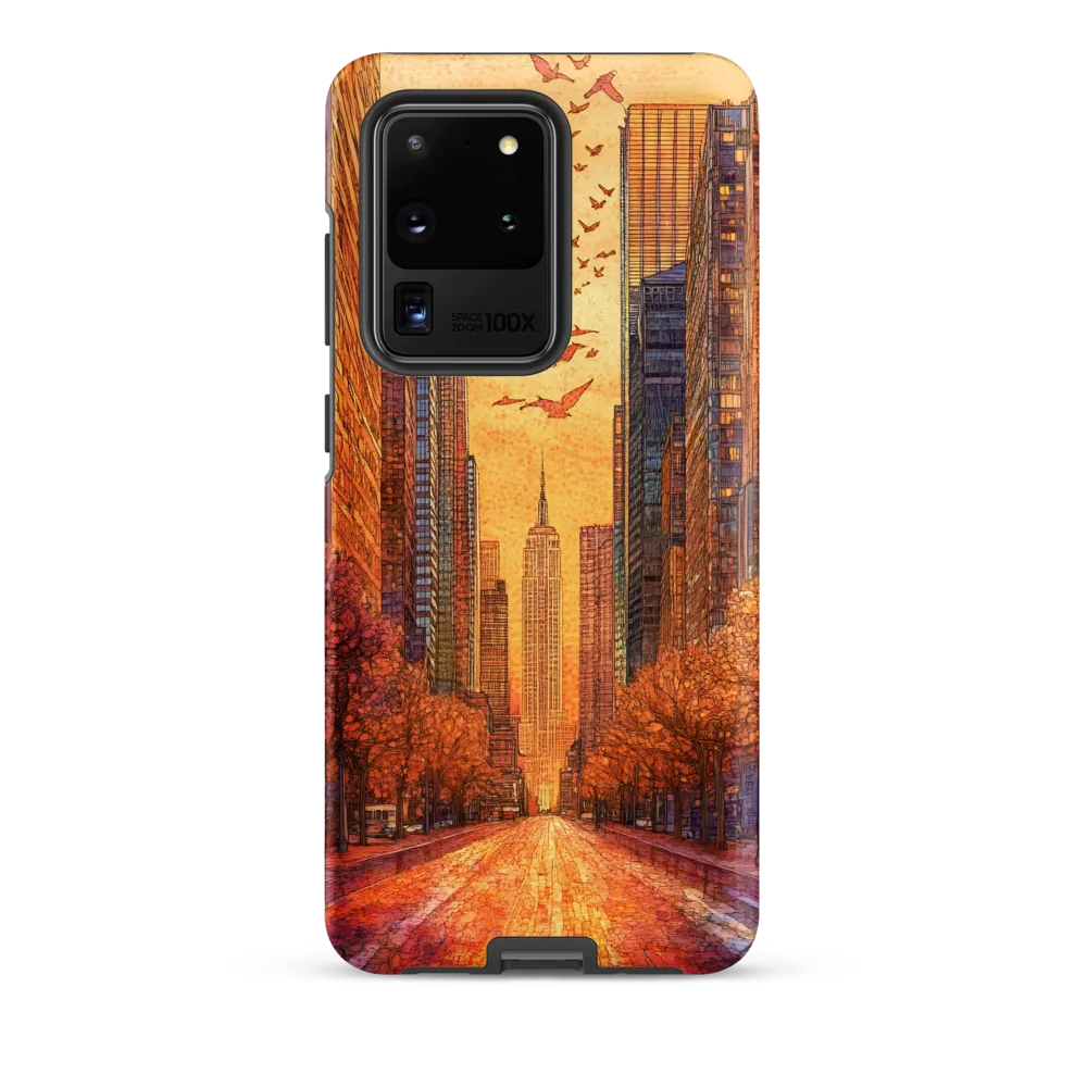Urban Serenity at Dusk