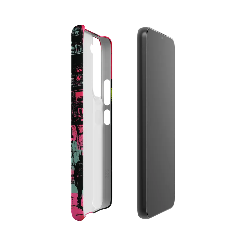Urban Echoes of Mystery | Phone Case |  S22 | Snap Case | Matte