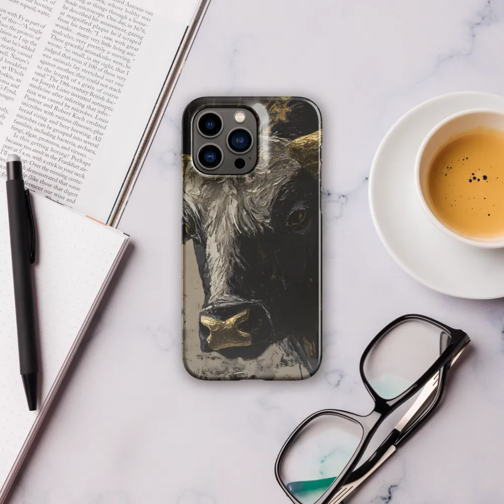 Majestic Bull: The Power in Black and Gold