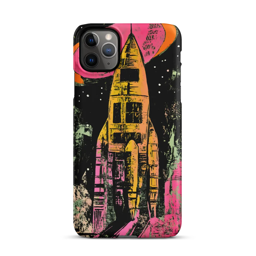 Cosmic Voyage: A Surreal Rocket Adventure