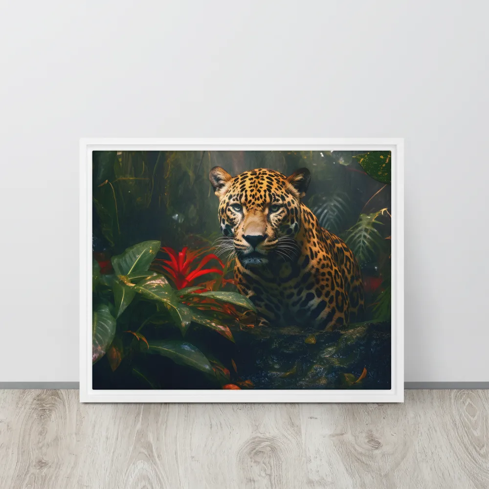 Echoes of the Wild | Canvas with White Frame | 16″×20″