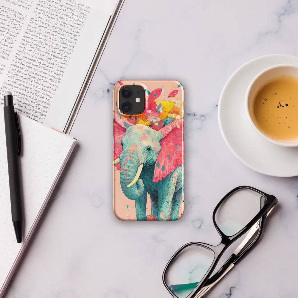 Whimsical Elegance: The Floral Elephant