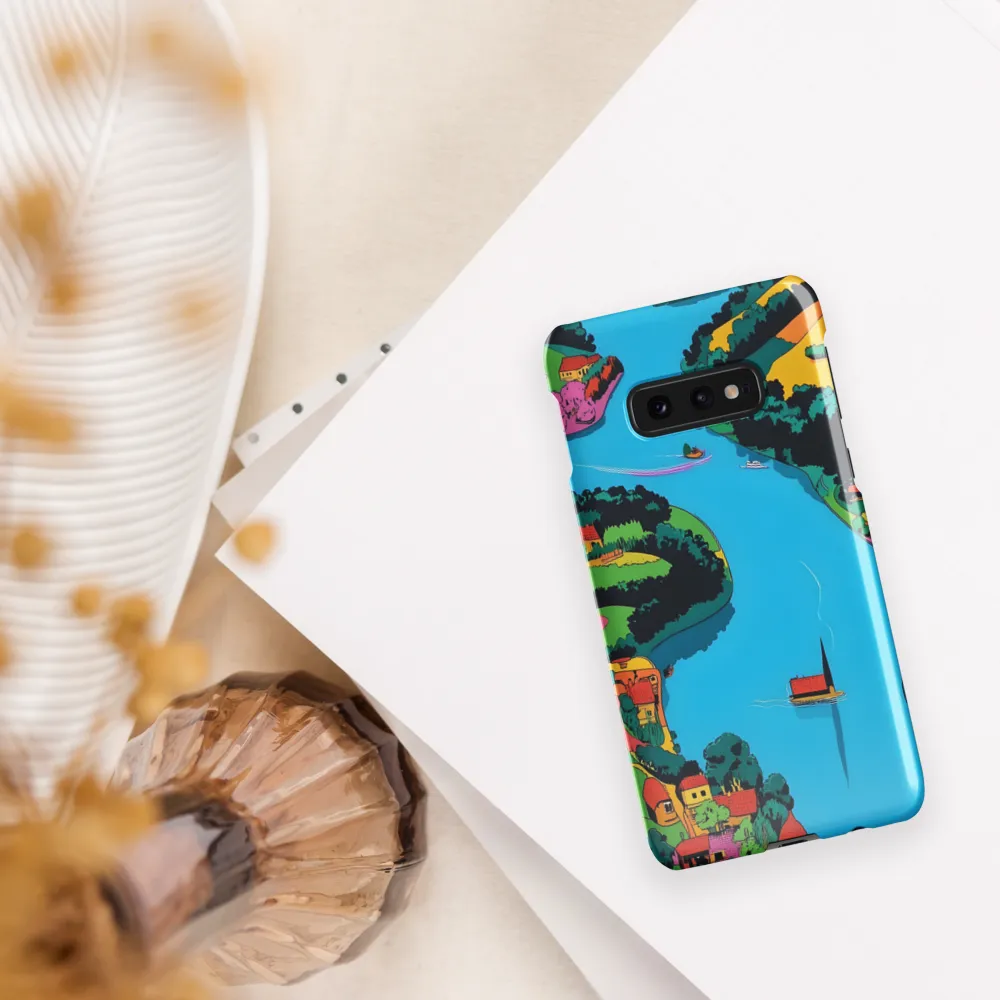 Whimsical River Landscape