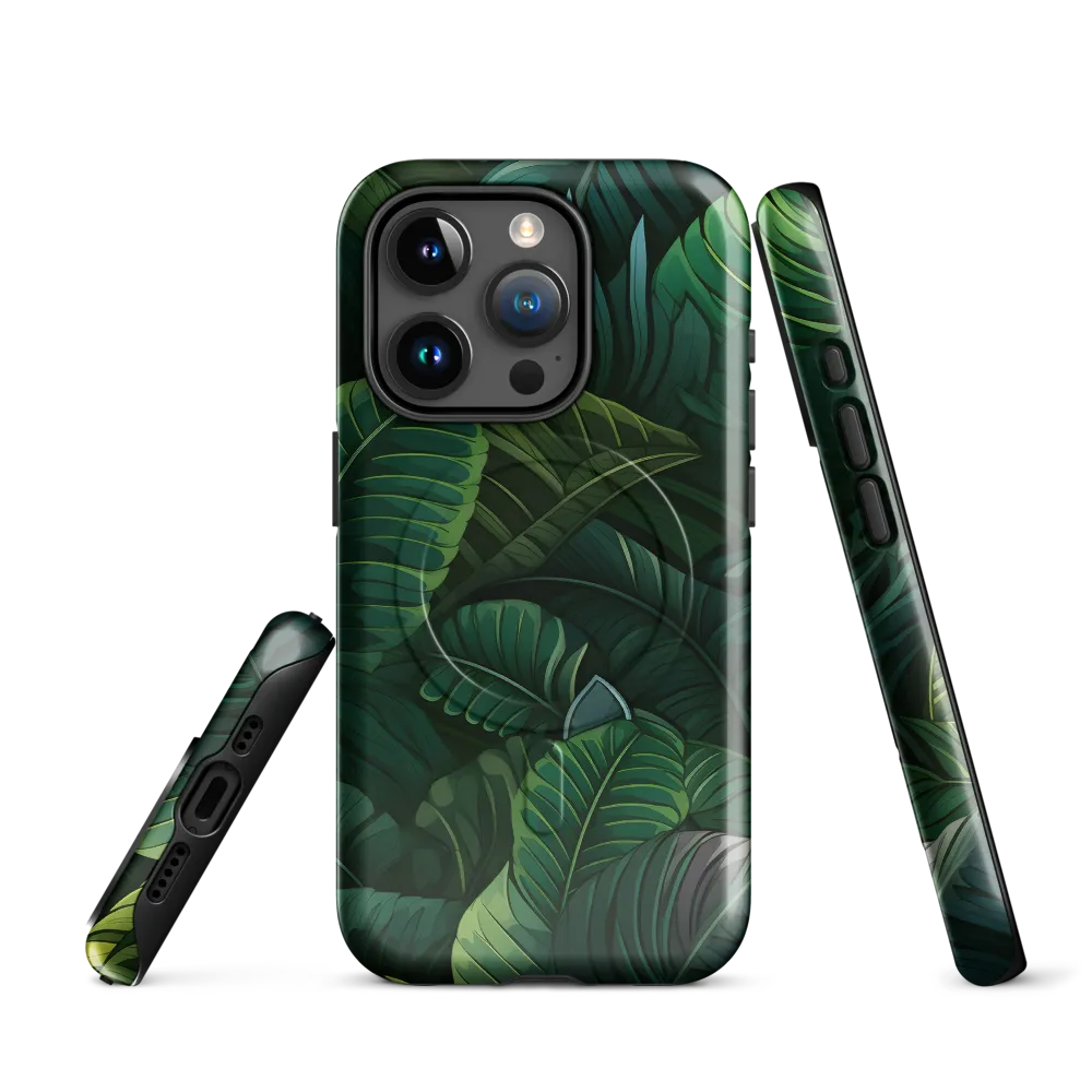 Lush Canopy: A Tropical Foliage Study