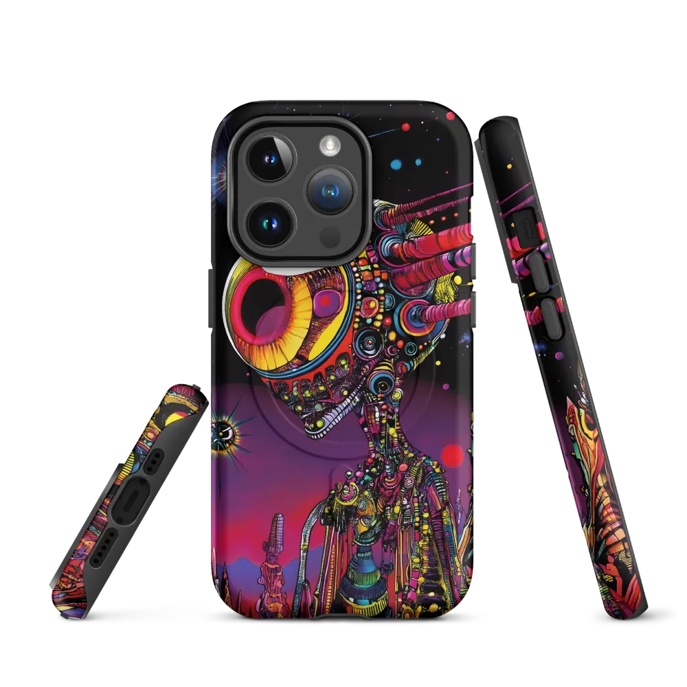Cosmic Alien Odyssey | Phone Case |  14 Pro | MagSafe® Tough Case | Matte
