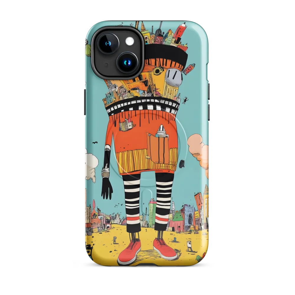 Urban Fantasia: A Whimsical Encounter | Phone Case |  15 Plus | MagSafe® Tough Case | Glossy