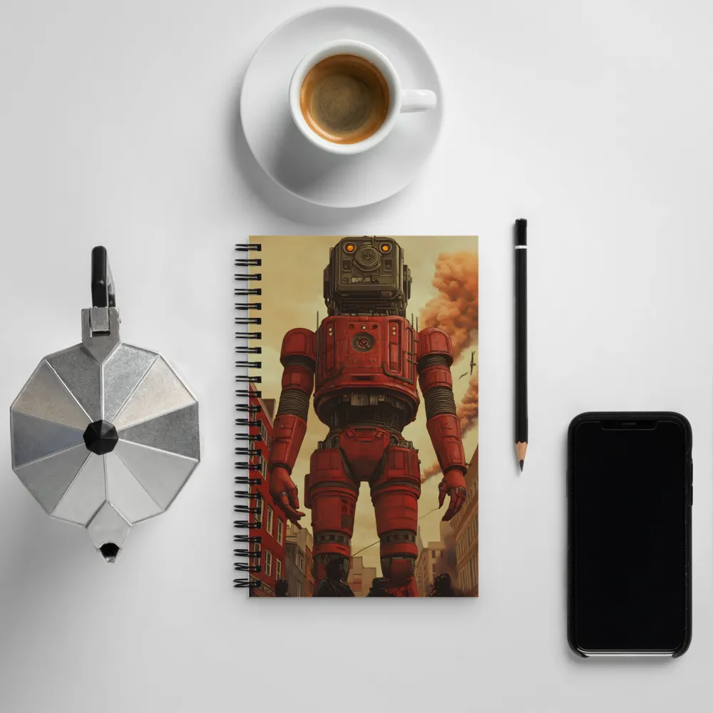 The Colossus of Rust | Spiral Notebook