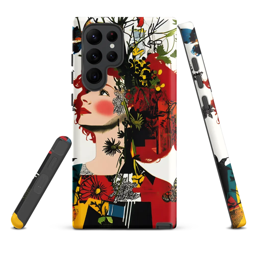 Floral Dreams | Phone Case |  S22 Ultra | Tough Case | Matte