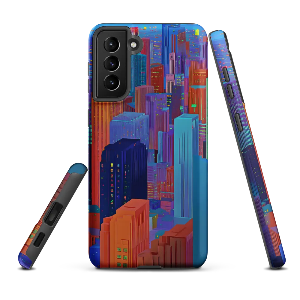 Vibrant Metropolis in Twilight