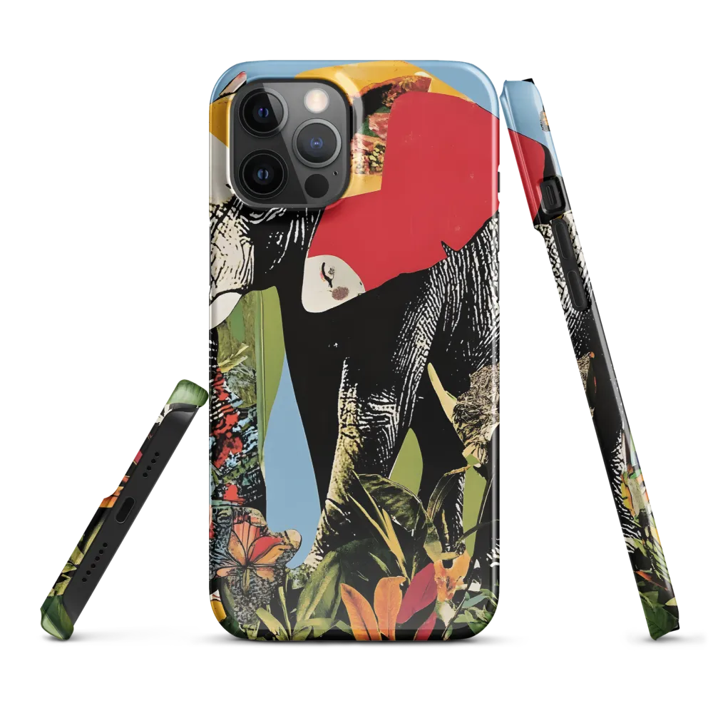 Harmony of Nature: The Elephant's Embrace | Phone Case |  12 Pro Max | Snap Case | Glossy