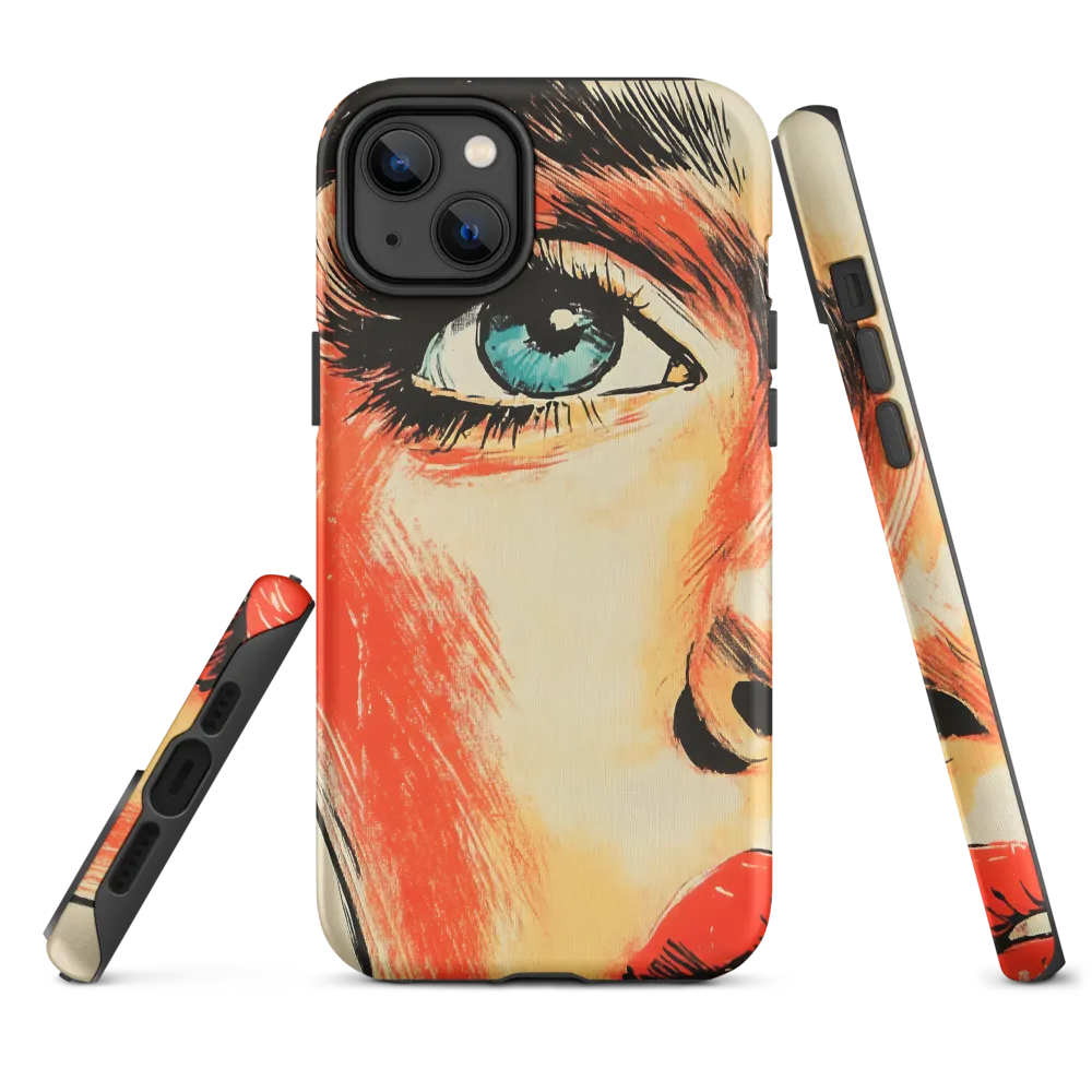 Intense Gaze: A Pop Art Portrait