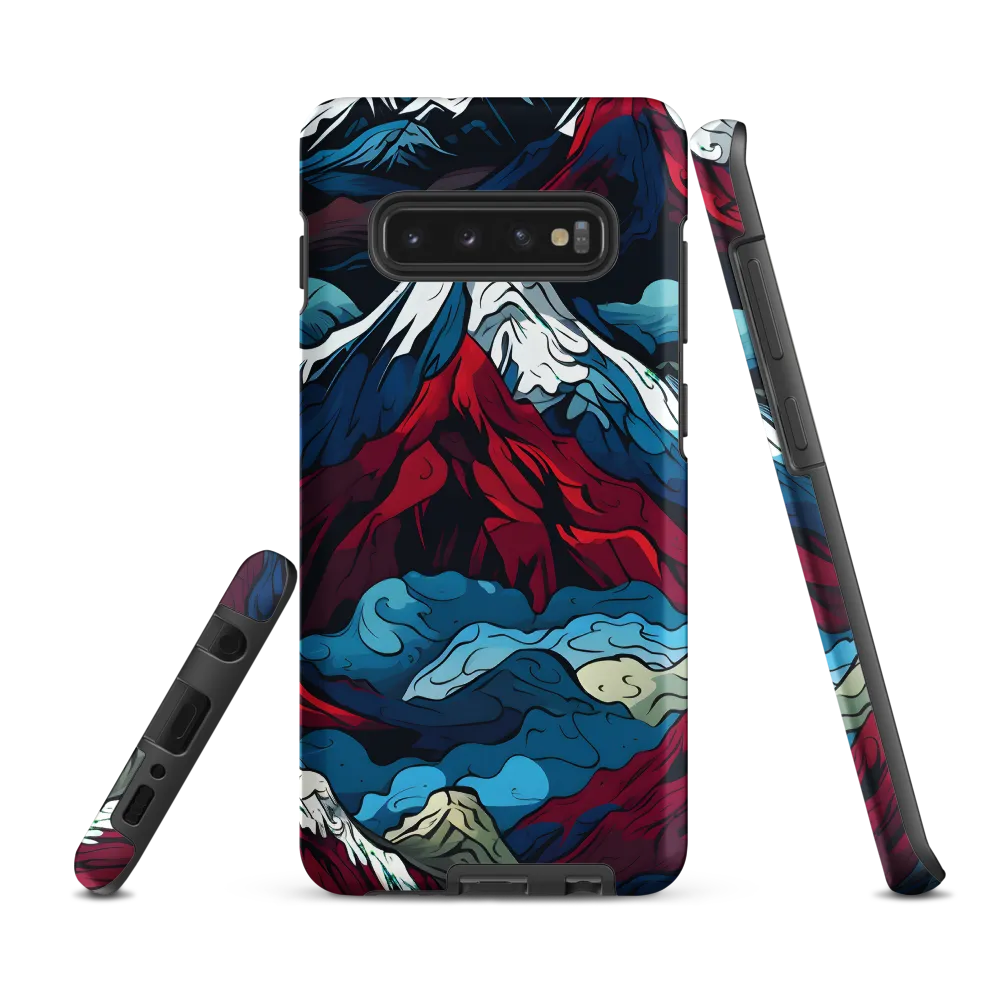 Mountain Majesty: An Abstract Voyage
