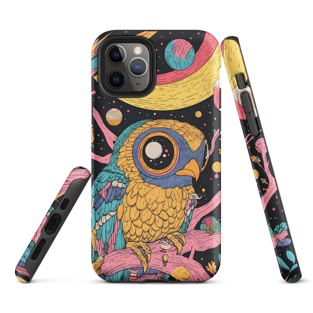Whimsical Cosmic Owl