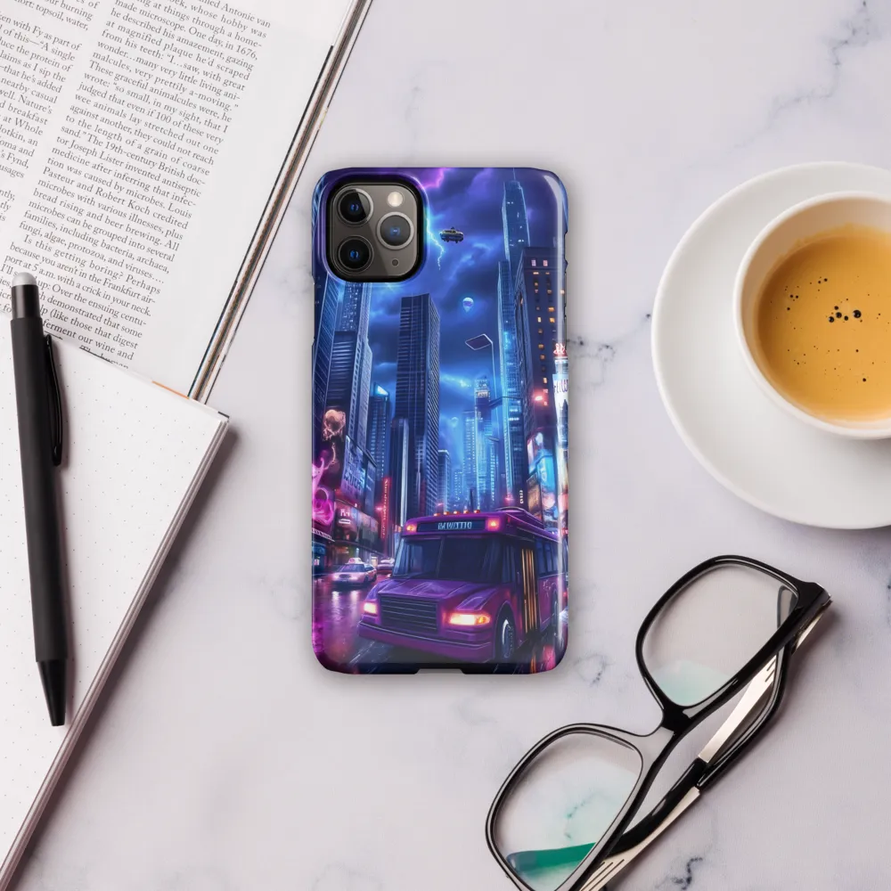 City of Neon Dreams | Phone Case |  11 Pro Max | Snap Case | Glossy