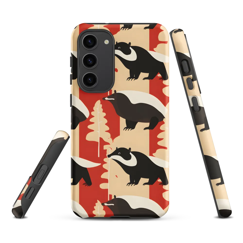 Wildlife Pattern: The Badger Tale