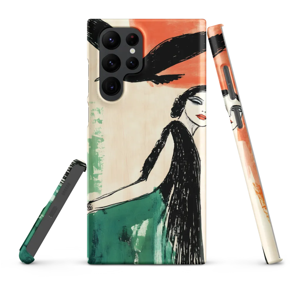 Elegance in Flight | Phone Case |  S22 Ultra | Snap Case | Matte