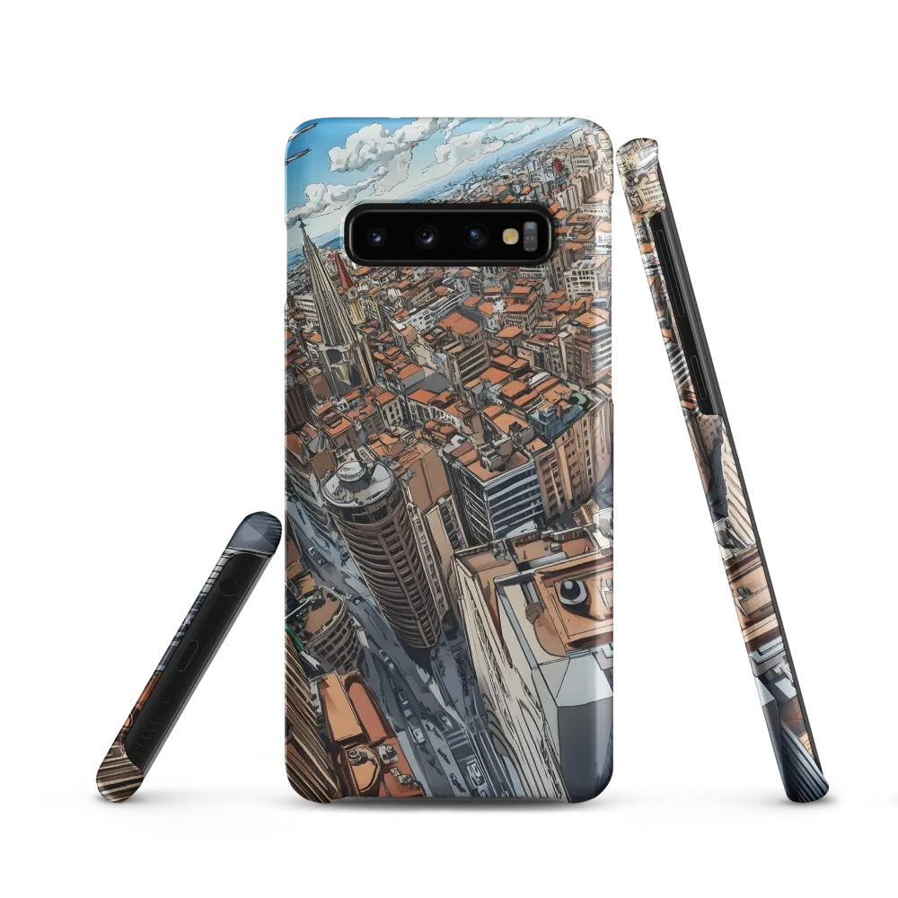 Aerial Symphony of Urban Life