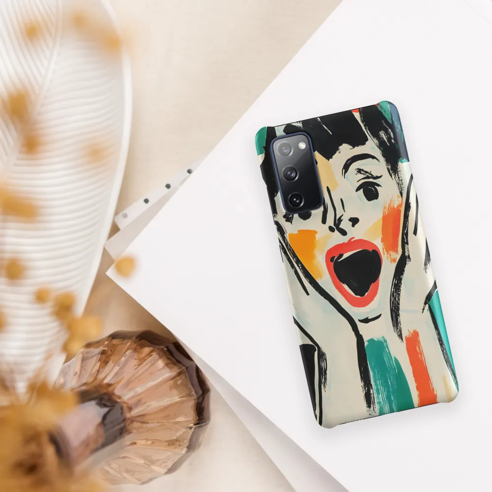 Outburst of Emotion | Phone Case |  S20 FE | Snap Case | Matte