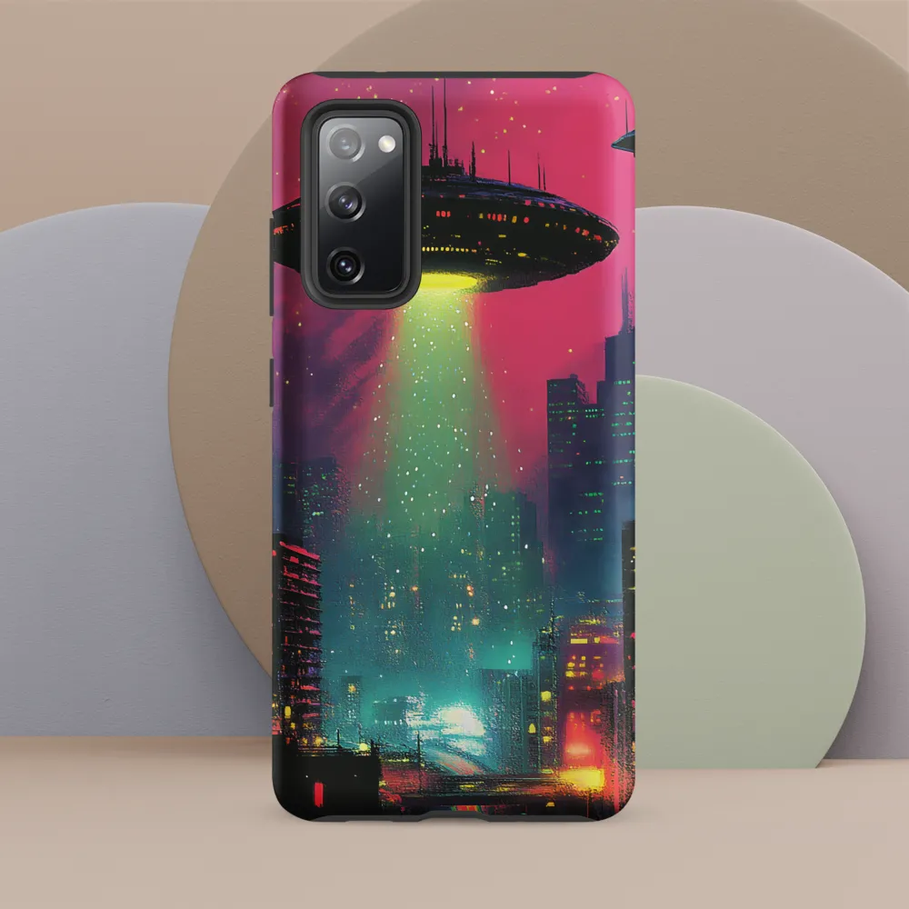 Encounter Above Neon Heights | Phone Case |  S20 FE | Tough Case | Matte