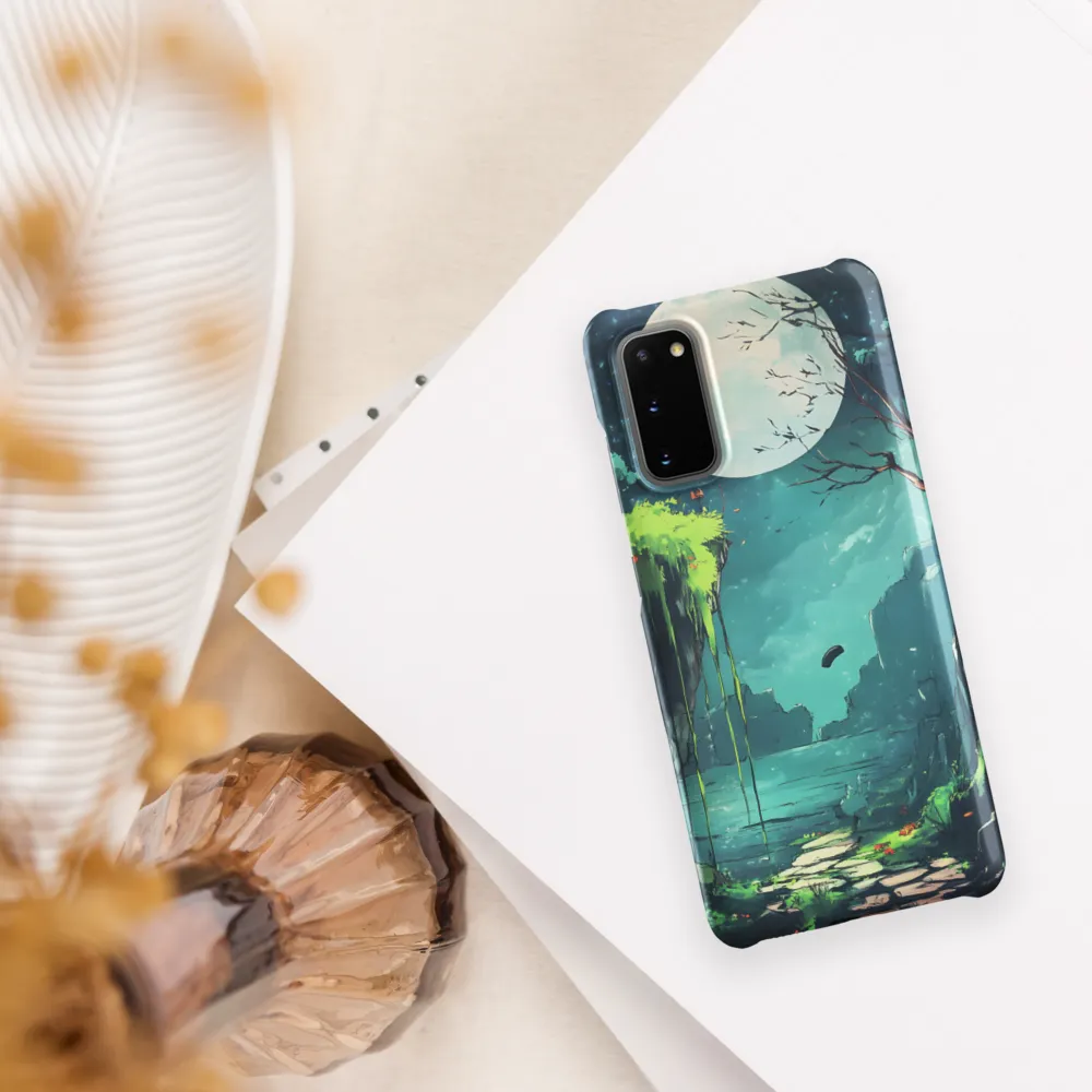 Moonlit Serenity: A Fantastical Landscape