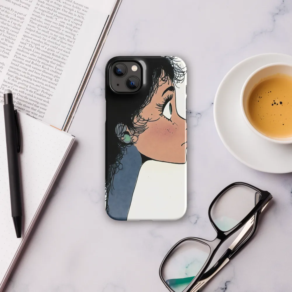 Whispers of Contemplation | Phone Case |  14 Plus | Snap Case | Glossy