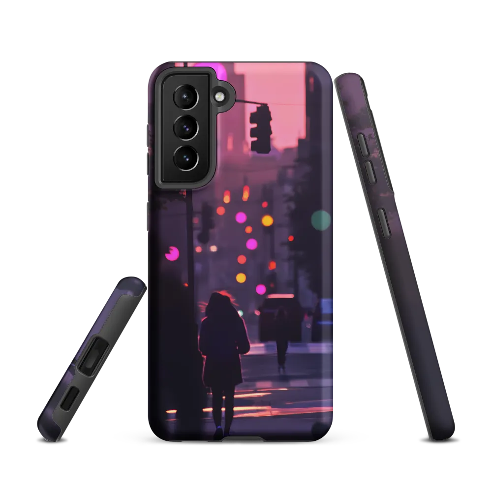 City Silhouettes at Dusk | Phone Case |  S21 | Tough Case | Matte
