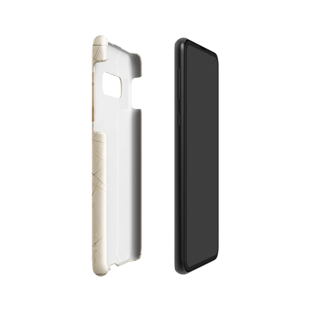 Elegance in Lines | Phone Case |  S10e | Snap Case | Glossy
