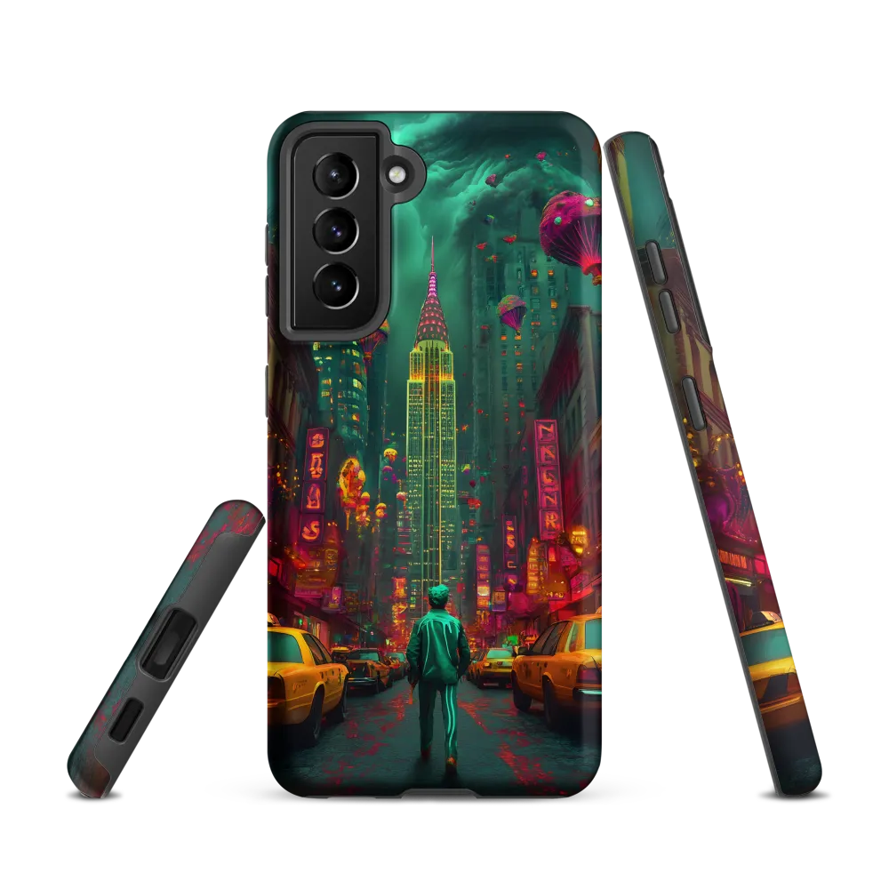 Neon Dreams: A Surreal Urban Journey