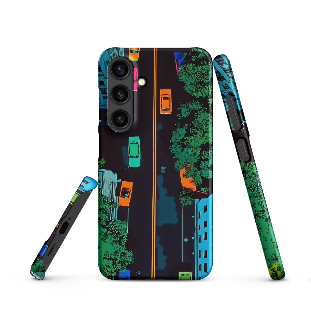 Urban Pulse: A Colorful Intersection