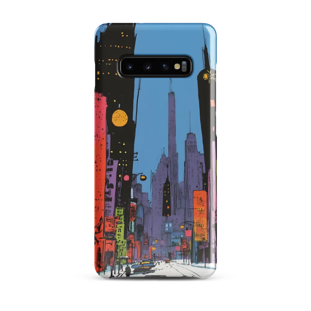 Neon City Dreams | Phone Case |  S10 Plus | Snap Case | Glossy