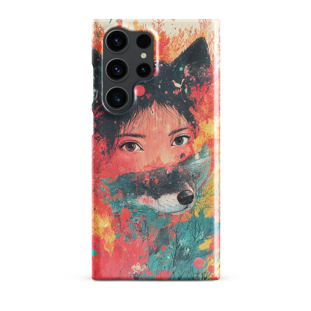 Harmony of Spirit: Girl and Wolf