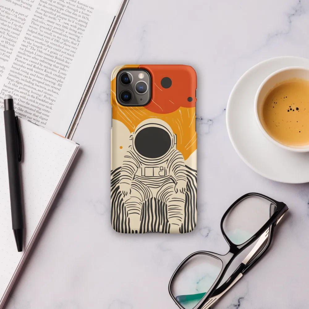 Astronaut in Cosmic Thoughts | Phone Case |  11 Pro | Snap Case | Matte