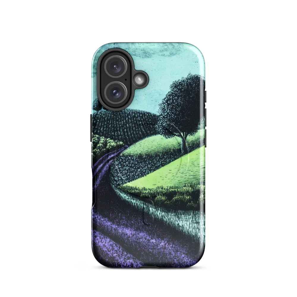 Winding Serenity: A Modern Landscape