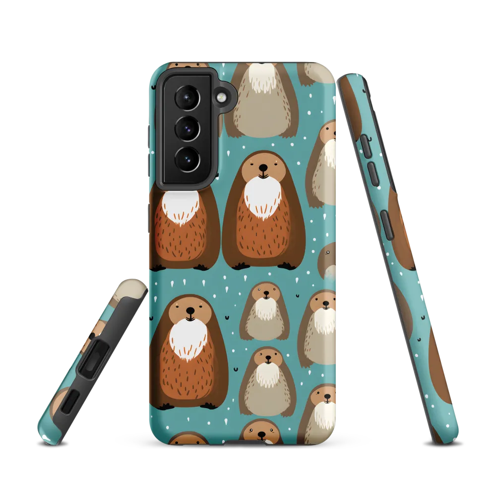 Whimsical Otter Pattern