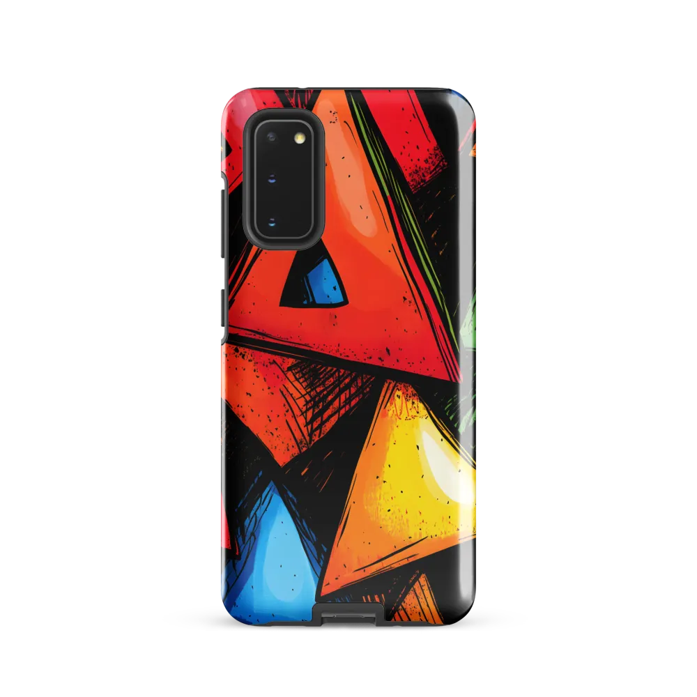 Vibrant Triangles in Abstract Harmony