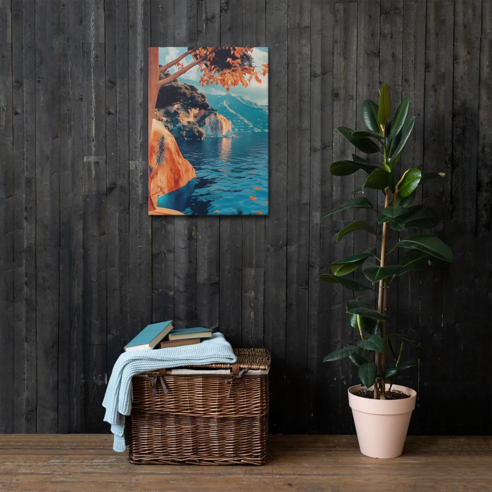 Elysian Waterscape | Thin Canvas | 20″×28″