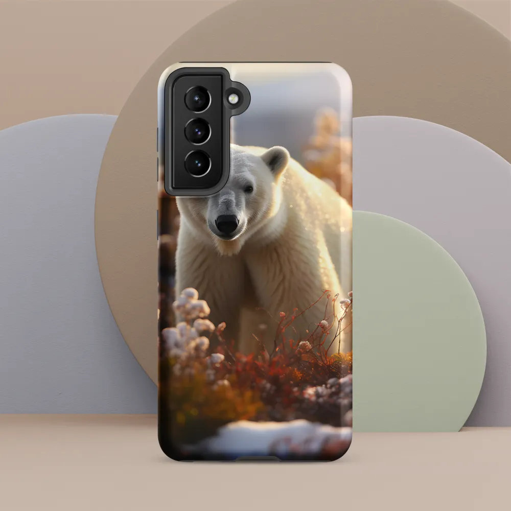 Harmony in the Frozen Wilderness | Phone Case |  S21 | Tough Case | Matte