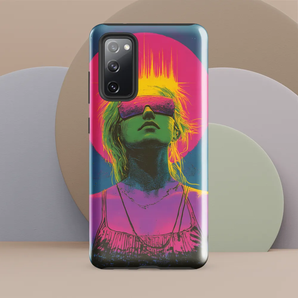 Neon Dreams: Portrait of a Modern Muse
