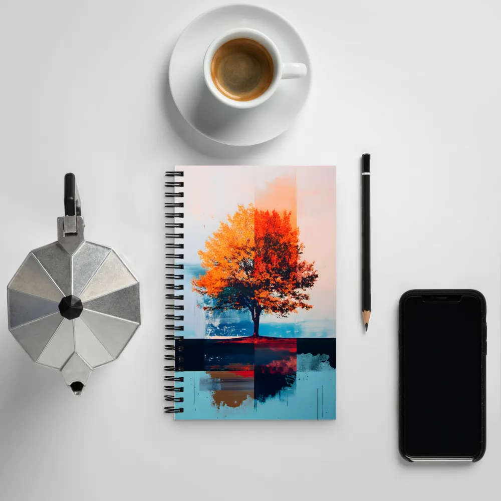 Reflections of Autumn | Spiral Notebook