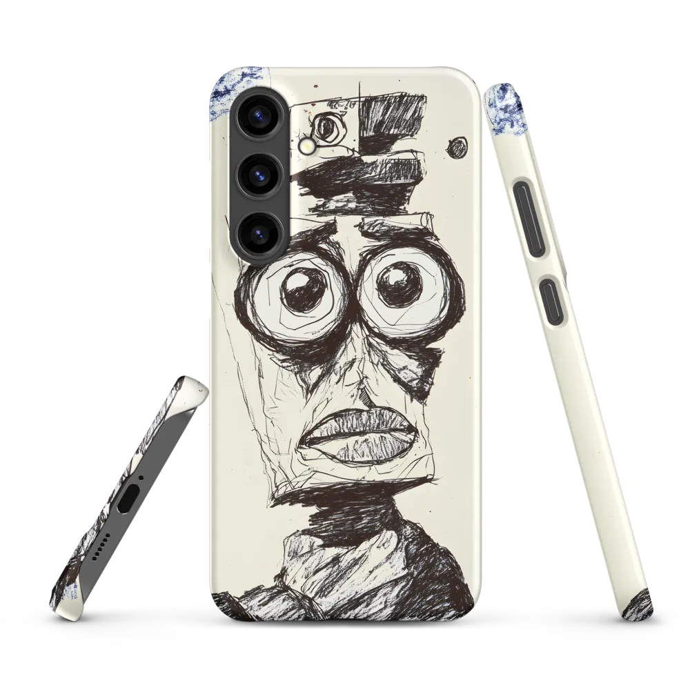 Abstract Surrealist Figure in Cubism