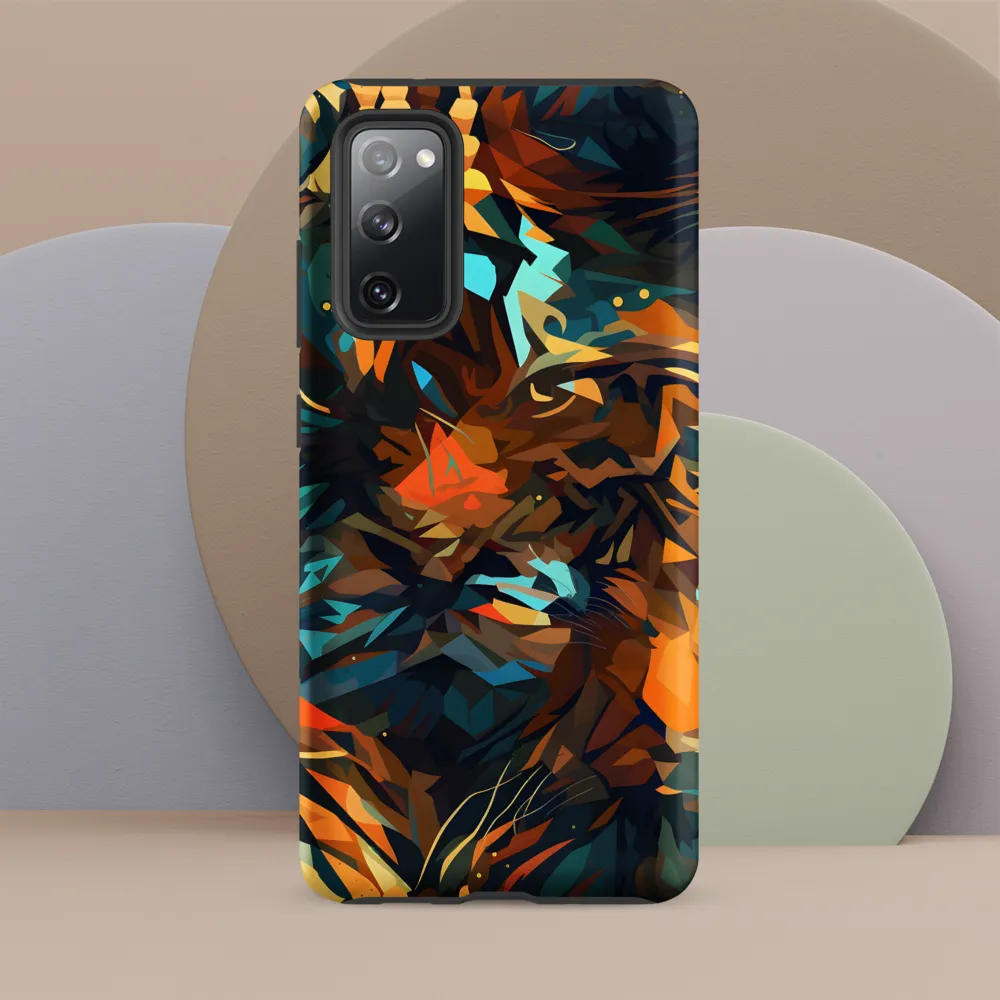 Wild Symphony: Abstract Tigers
