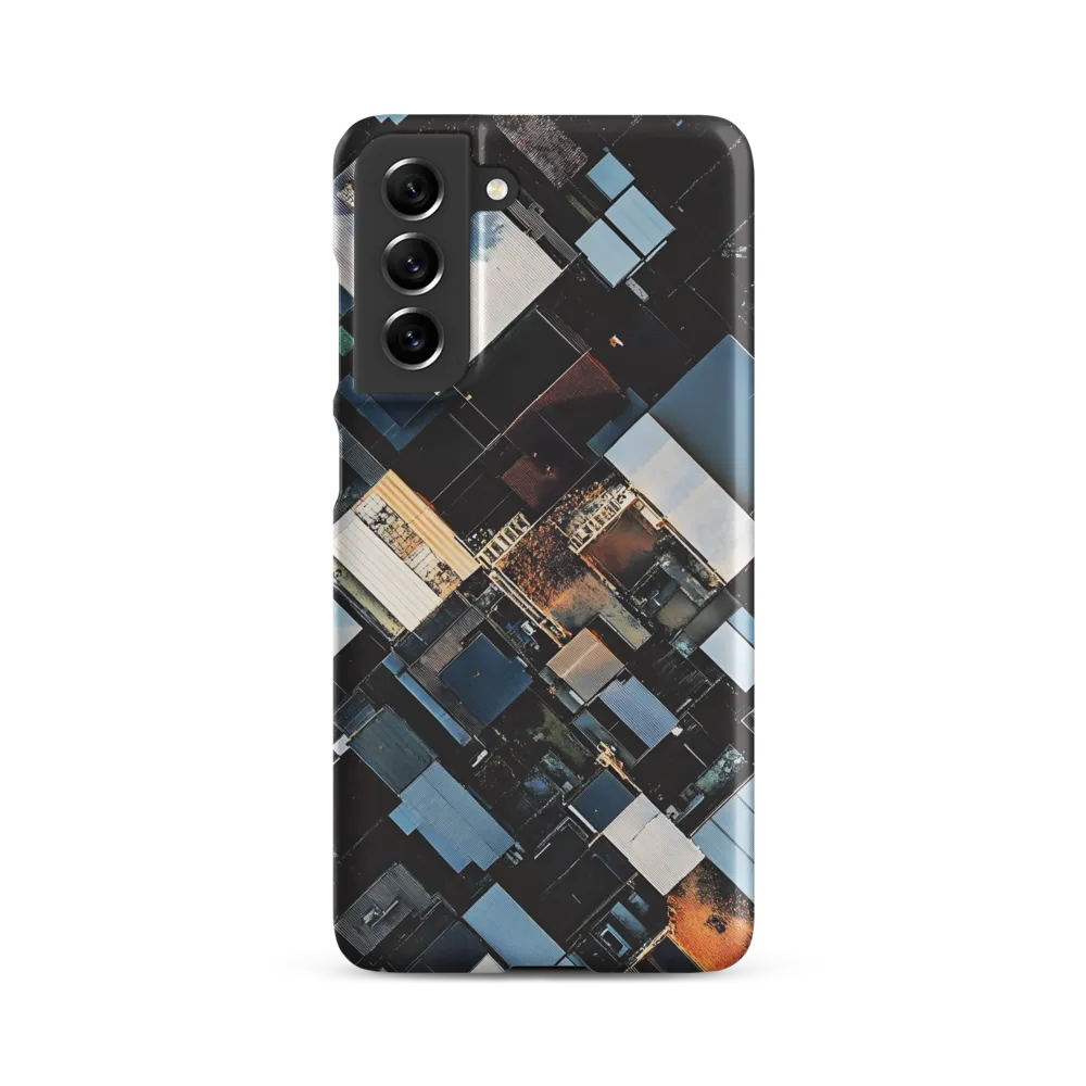 Urban Mosaic from Above | Phone Case |  S21 FE | Snap Case | Matte