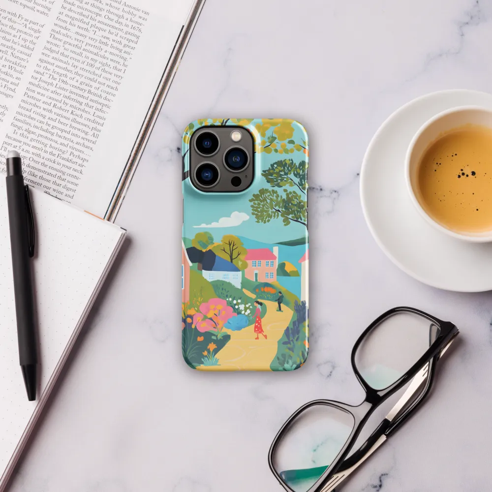 Charming Countryside Serenity | Phone Case |  13 Pro | Snap Case | Glossy