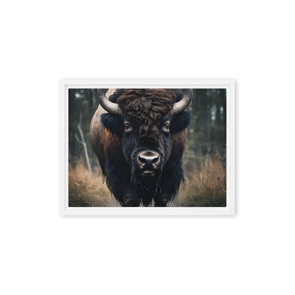 Majesty in the Wilderness | Canvas with White Frame | 12″×16″