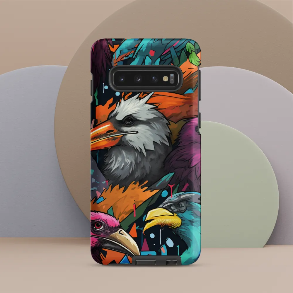 Avian Vortex: A Celebration of Color and Form