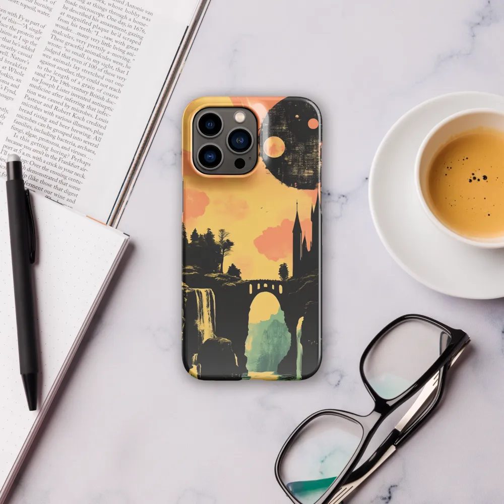 The Enchanted Bridge | Phone Case |  14 Pro Max | Snap Case | Glossy